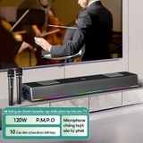  Loa SoundBar G69 Để Bàn Tivi, Loa Siêu Trầm Tích Hợp Micro Không Dây, Âm Thanh Bluetooth 5.0, Bảo Hành 12 Tháng 