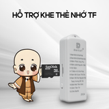  Máy Tụng Kinh Địa Tạng Đeo Cổ Có Sẵn 12 Bài Kinh Phổ Biến, Có Khe Cắm Thẻ Nhớ, Bảo  12 Tháng 