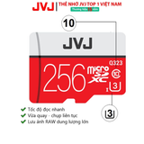  Thẻ Nhớ 256GB 128GB 64GB 32GB 16GB 8GB 4GB 2GB JVJ Class 10 U3 Tốc độ Cao - Chuyên Dụng CAMERA, Điện thoại, Máy ảnh... Cop Nhạc Theo Yêu Cầu 