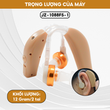  Máy Trợ Thính Đeo 2 Tai Không Dây TJZJY 1088F5  Nghe Rõ Mạnh, Không Hú, Cho Người Lớn Tuổi BH 12 Tháng 
