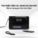  Đài Radio 741URT Xuất Xứ INDONESIA kèm tiện ích đồng hồ, nghe đài nét căng, âm thanh chân thực, sống động 