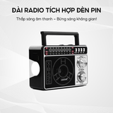  Đài Radio siêu bền, bắt sóng cực khỏe 3 băng, chơi nhạc Bluetooth, USB xuất xứ Indonesia KNSTAR 1030BT 
