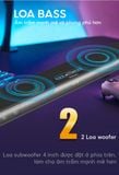  Loa SoundBar G63 Để Bàn 10 Loa Công Suất Lớn, Kết Nối Bluetooth 5.0, Điều Khiển Từ Xa, Đè Led Rực Rỡ, BH 12 Tháng 