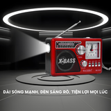  Đài Radio 741URT Xuất Xứ INDONESIA kèm tiện ích đồng hồ, nghe đài nét căng, âm thanh chân thực, sống động 