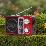  Đài Radio bắt sóng khỏe, nghe nhạc Bluetooth, ghi âm, xuất xứ INDONESIA tặng kèm USB 200 bài hát WAXIBA 895REC 