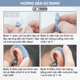  Tai Nghe Trợ Thính Không Dây Sạc Pin TJZJY 1088F8 Dành Cho Người Già, Âm Thanh Rõ, Không Dè, Dễ Sử Dụng, BH 12 Tháng 