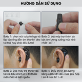  Máy Trợ Thính TJZJY 1088F4 Chất Lượng Cao Cấp, Đeo 2 Tai Cho Người Già, Âm Thanh Rõ Ràng, Không Dè BH 12 Tháng 