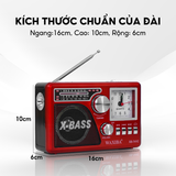  Đài Radio 741URT Xuất Xứ INDONESIA kèm tiện ích đồng hồ, nghe đài nét căng, âm thanh chân thực, sống động 