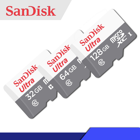  Thẻ Nhớ MicroSD SanDisk Tốc Độ 100Mb/s, Dùng Cho Camera, Điện Thoại, Máy Ảnh,... 