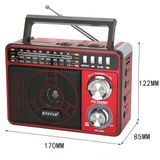  Đài Radio siêu bền, bắt sóng cực khỏe 3 băng, chơi nhạc Bluetooth, USB xuất xứ Indonesia KNSTAR 1030BT 