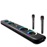  Loa SoundBar G68 Để Bàn Cho TiVi, Kèm 2 Micro Kép Chống Ồn, 10 Loa Công Suất Lớn, Kết Nối Bluetooth 5.0, BH 12 Tháng 