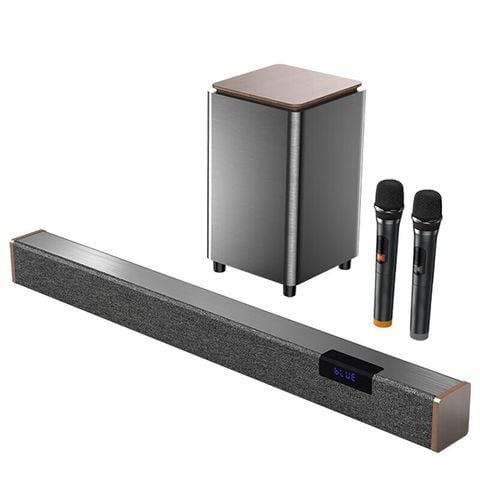  Loa SoundBar G65 Để Bàn, Loa Công Suất Lớn, Kèm 2 Mic, 1 Loa Dài 1 Loa Đứng, Kết Nối Bluetooth, Bảo Hành 12 Tháng 