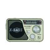  Đài Radio bắt sóng khỏe, nghe nhạc MP3,  pin khô xuất xứ INDONESIA tặng kèm USB 200 bài hát WAXIBA 521URT 
