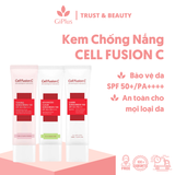  Kem Chống Nắng Cell Fusion Sunscreen 100 SPF 50+/PA++++ Bảo Vệ Da Tone Up  Brightening, Oil  Sebum Care, All Skin Type 