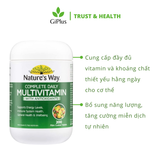  Viên Uống Vitamin Tổng Hợp Nature’s Way Complete Daily Multivitamin Tăng Cường Đề Kháng, Bổ Sung Năng Lượng (200 viên/lọ) 