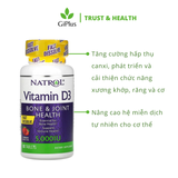  Viên Ngậm Tan Nhanh Natrol Vitamin D3 Tăng Cường Đề Kháng, Hỗ Trợ Xương Khớp Bone  Joint Health 5000 IU (90 viên) 