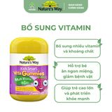  Kẹo Dẻo Bổ Sung Vitamin Nature's Way Kids Smart Vita Gummie Multi Vitamin Plus 
