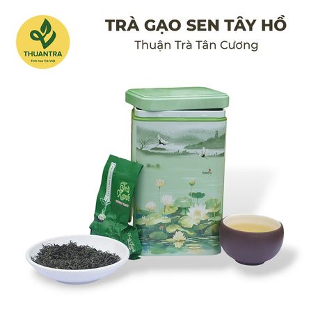  Trà Gạo Sen Bách Diệp Tây Hồ - Thuận Trà Thái Nguyên - Trà Thái Nguyên chuẩn VietGap, OCOP 4 Sao 