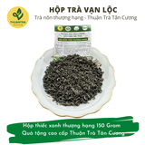  Hộp trà Vạn Lộc - Hộp trà nõn tôm thượng hạng 150Gr - Quà tặng cao cấp Thuận Trà Tân Cương 
