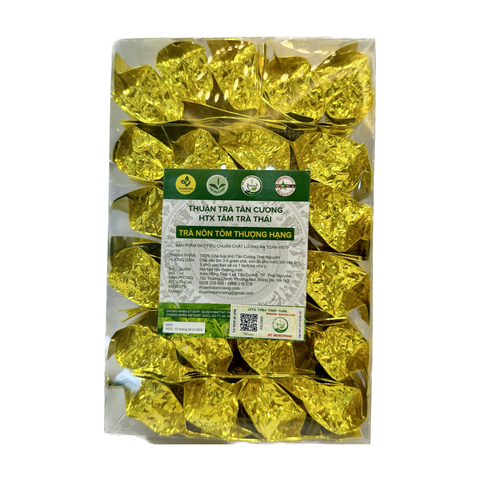  Hộp Trà Nõn Thượng Hạng 250G - Thuận Trà Thái Nguyên - HTX Tâm Trà Việt - Trà Thái Nguyên cao cấp chuẩn VietGap, ISO 