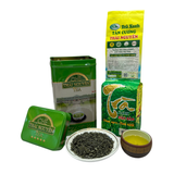  Hộp trà Vạn Lộc - Hộp trà nõn tôm thượng hạng 150Gr - Quà tặng cao cấp Thuận Trà Tân Cương 