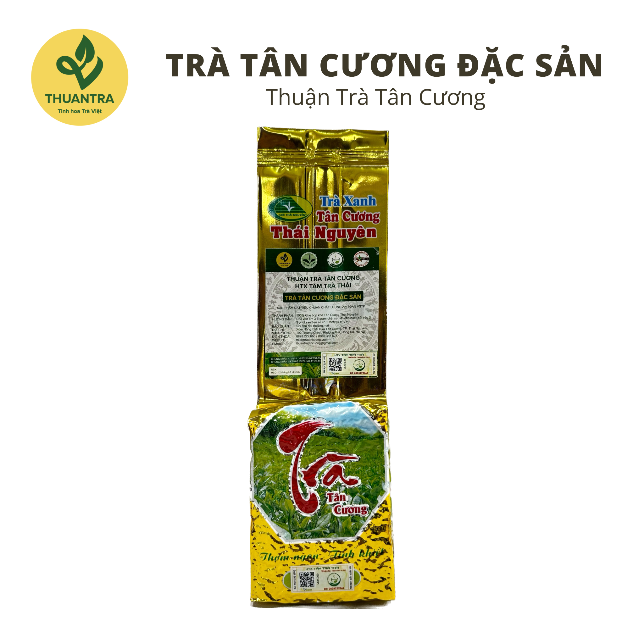 Trà Tân Cương Đặc Sản - Chè Thái Nguyên loại 1 - Trà cao cấp