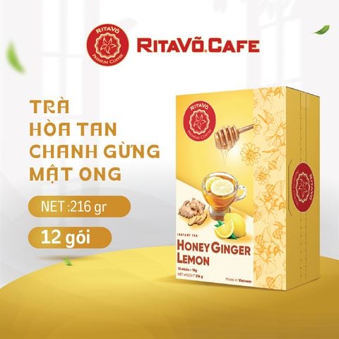 Trà hòa tan CHANH GỪNG MẬT ONG - 216g