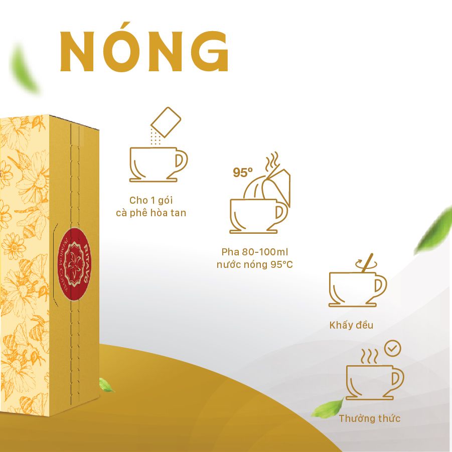 Trà hòa tan CHANH GỪNG MẬT ONG - 216g