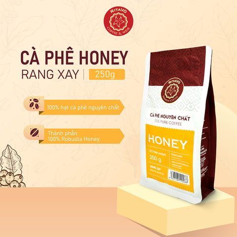 Cà Phê Rang Xay Nguyên Chất - Dòng Honey (250g)
