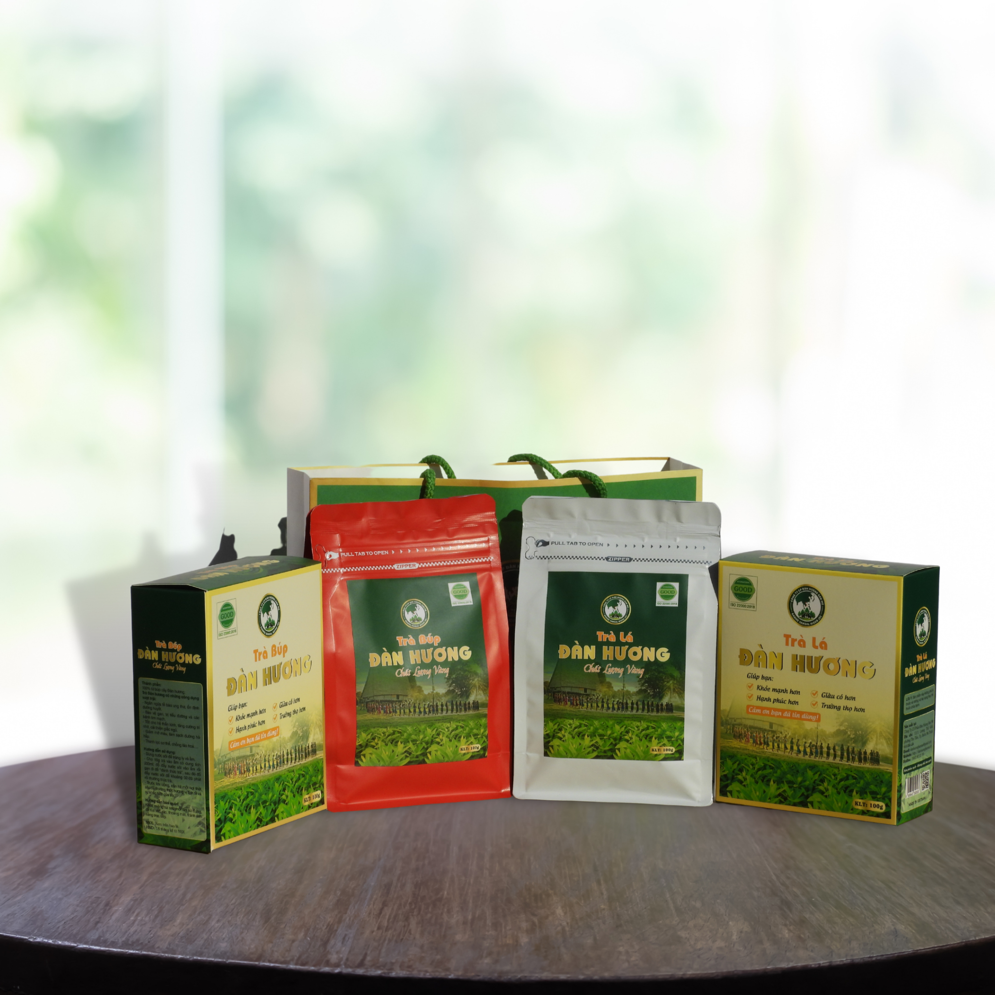  Trà búp Đàn hương - gói 200g 