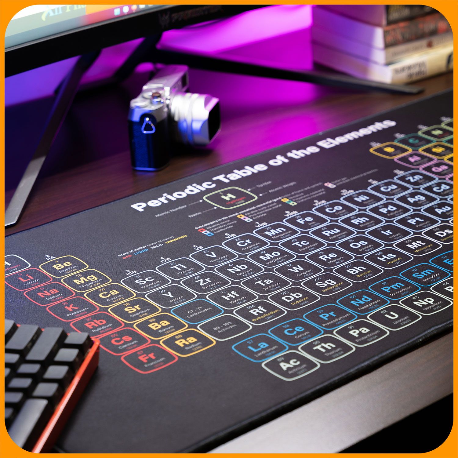  Mouse Pad, Miếng Lót Chuột Cỡ Lớn, Bàn Di Chuột Sáng Tạo, Độc Đáo Desk Mat độ dày 4 mm 