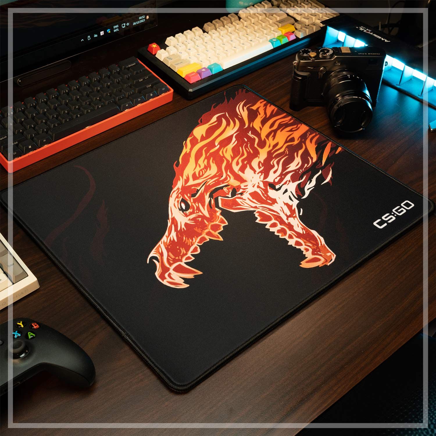  Lót Chuột Chuyên Game FPS, Mouse Pad bề mặt SPEED 450x400x6 mm 