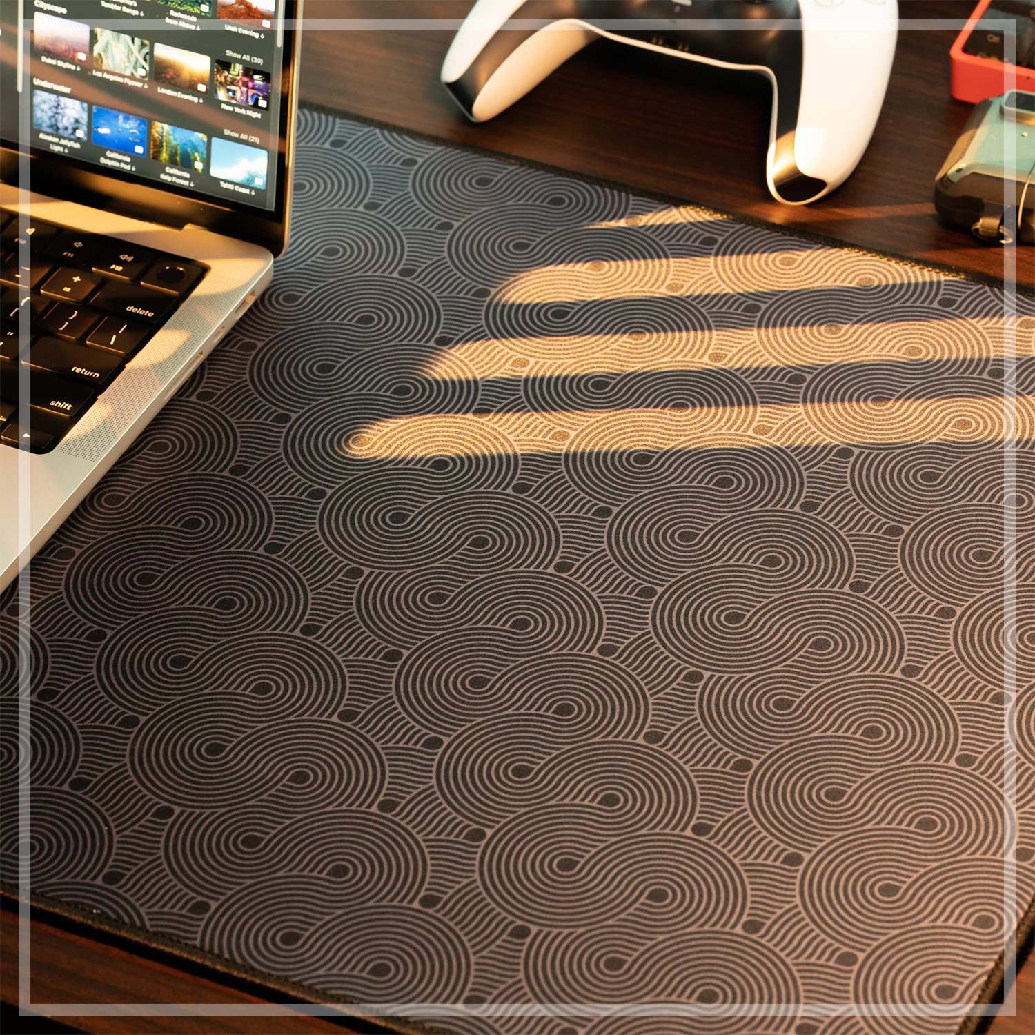  Mouse Pad, Miếng Lót Chuột Cỡ Lớn Phong Cách Tối Giản độ dày 4 mm 