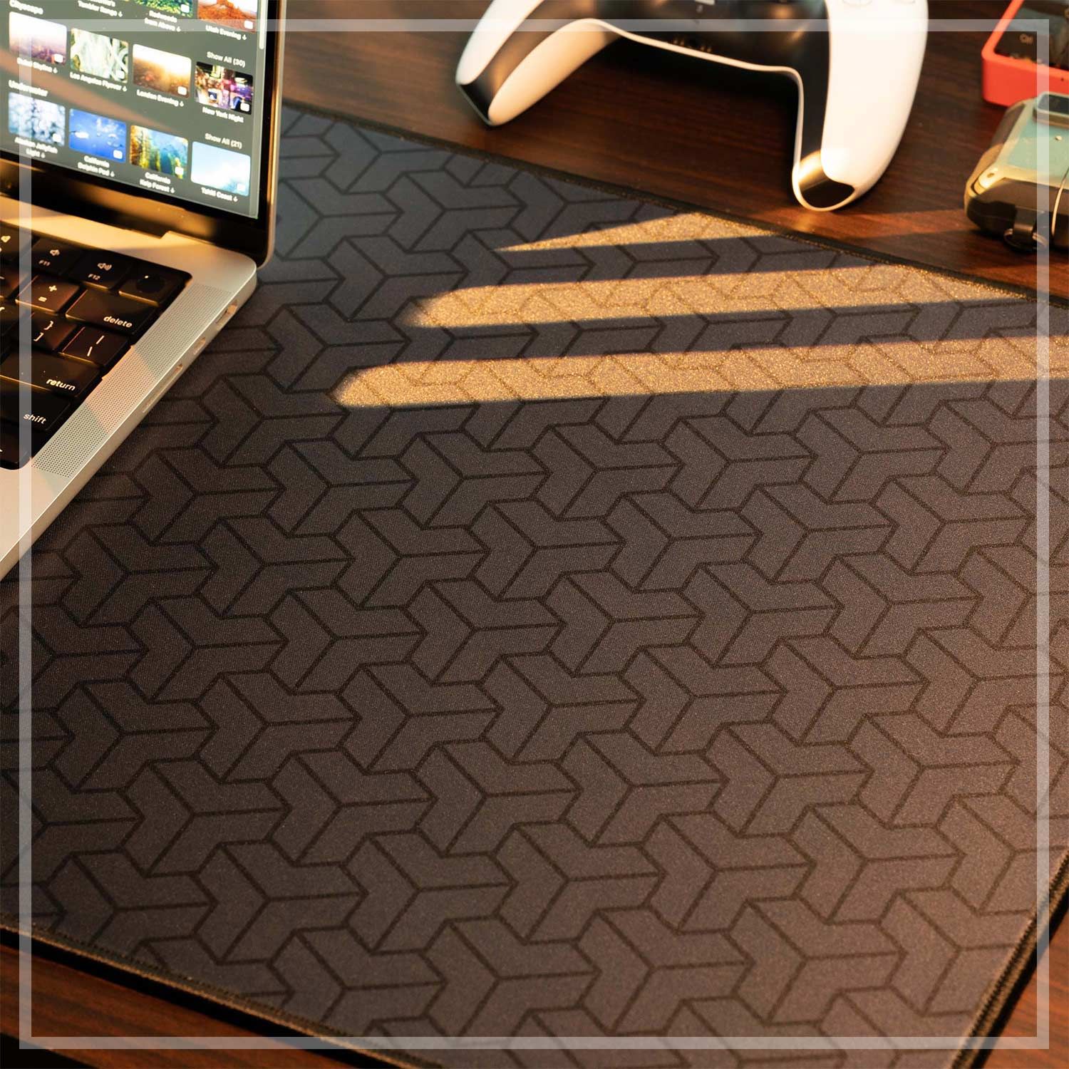  Mouse Pad, Miếng Lót Chuột Cỡ Lớn Phong Cách Tối Giản độ dày 4 mm 