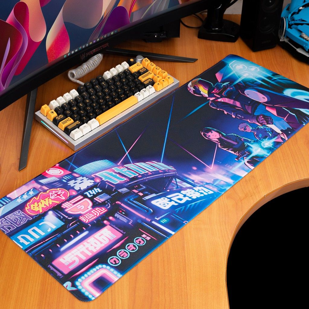  Mouse Pad, Miếng Lót Chuột Cỡ Lớn, Bàn Di Chuột Gaming 900x400/800x300 độ dày 3 mm 