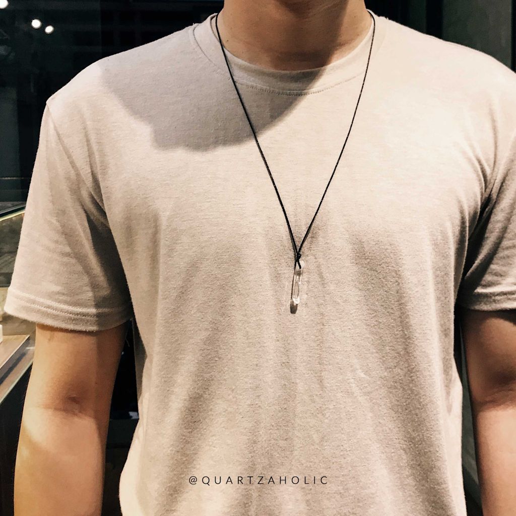 Dây Chuyền Sliding Clear Quartz