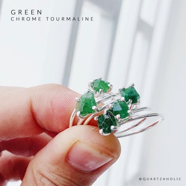  Nhẫn Claws Tourmaline 