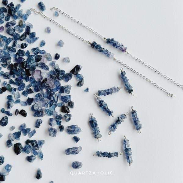  Dây chuyền Line Blue Spinel 