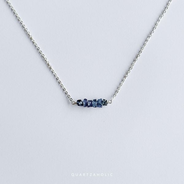  Dây chuyền Line Blue Spinel 