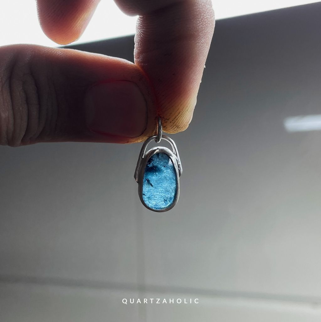 Mặt Dây Freeset Kyanite