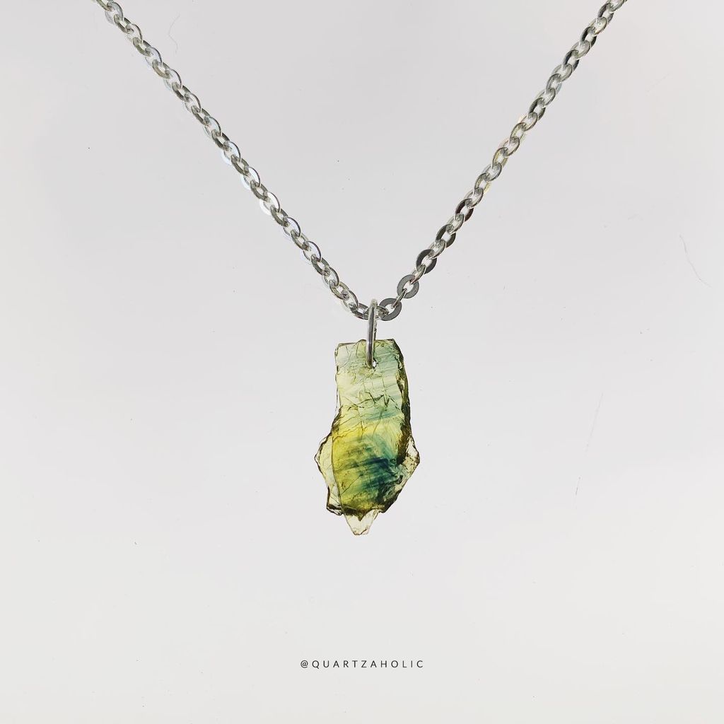 Mặt Dây Sapphire Bi-Color