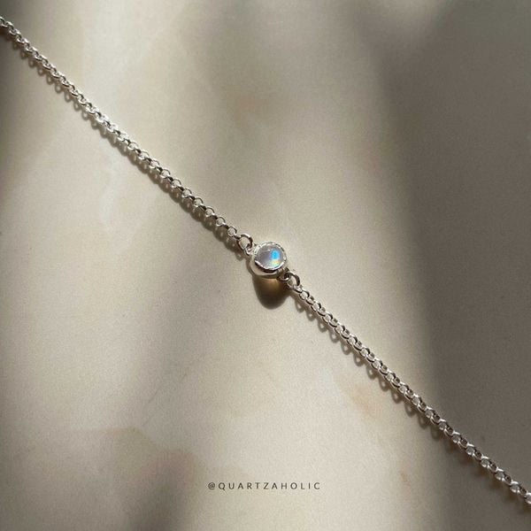  Dây Chuyền Freeset Choker Moonstone 
