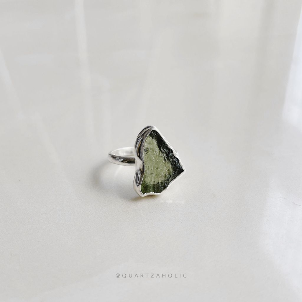 Nhẫn Freeset Moldavite