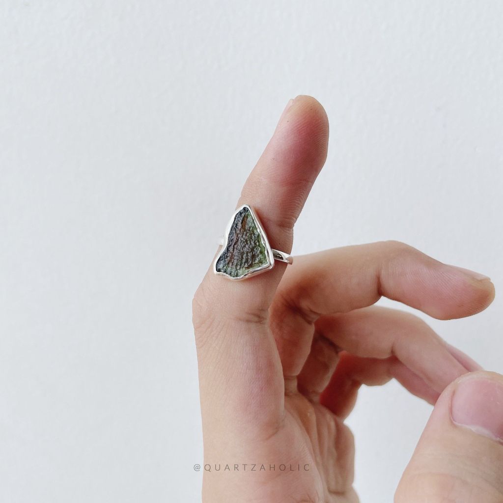 Nhẫn Freeset Moldavite