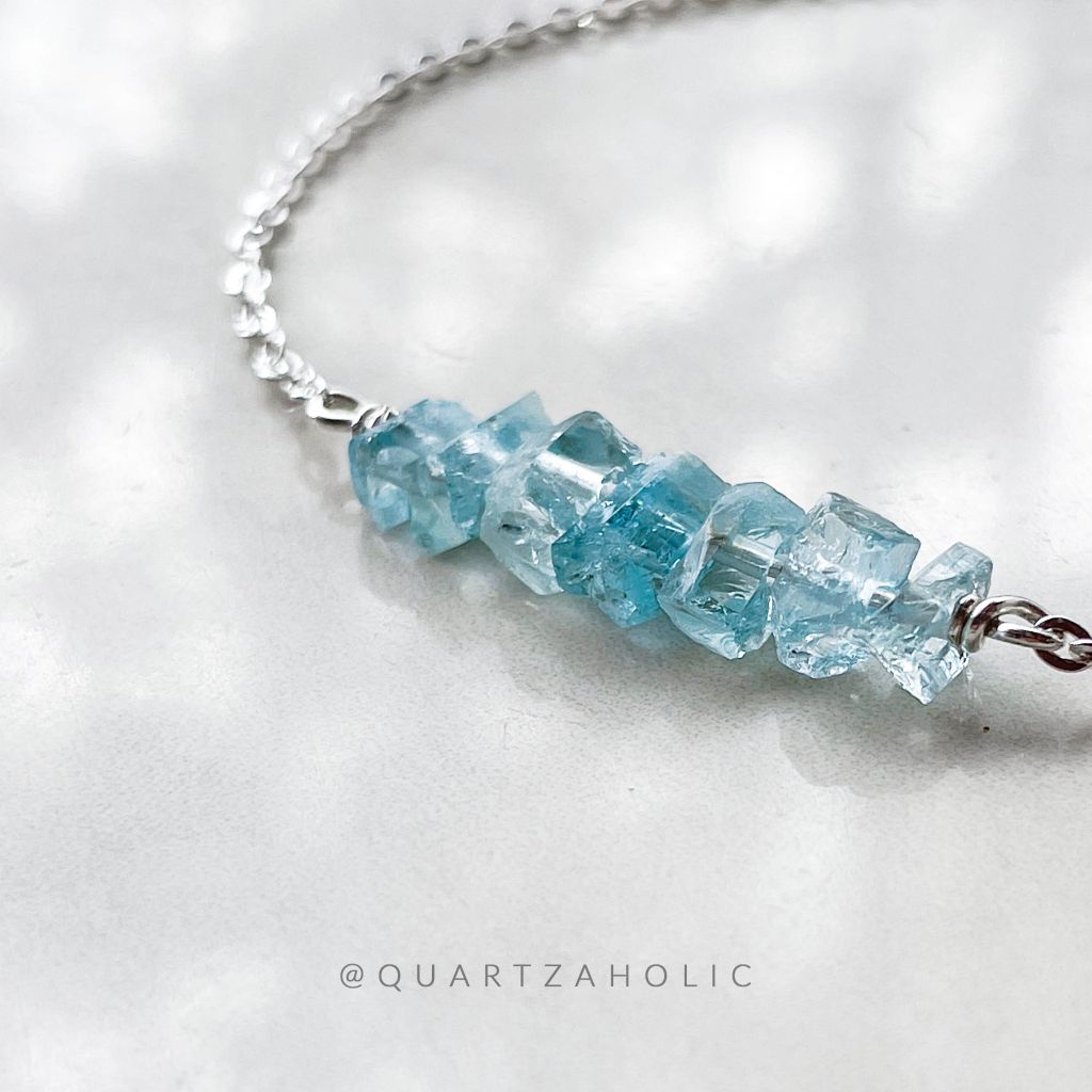 Vòng Tay Line Aquamarine