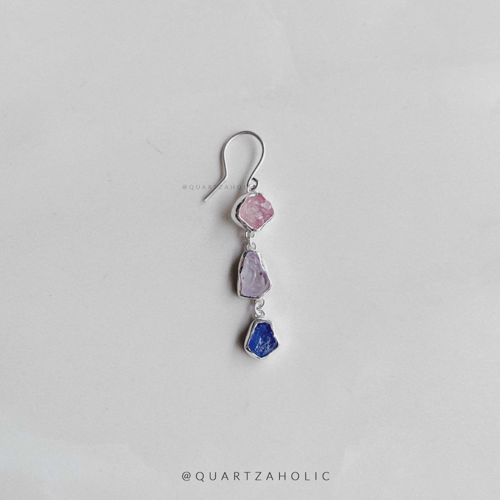 Bông Tai Drop Freeset Custom Gems