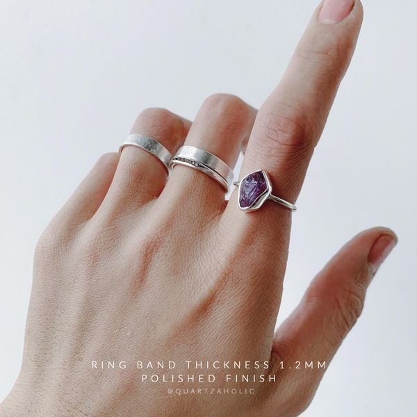 Nhẫn Freeset Amethyst 