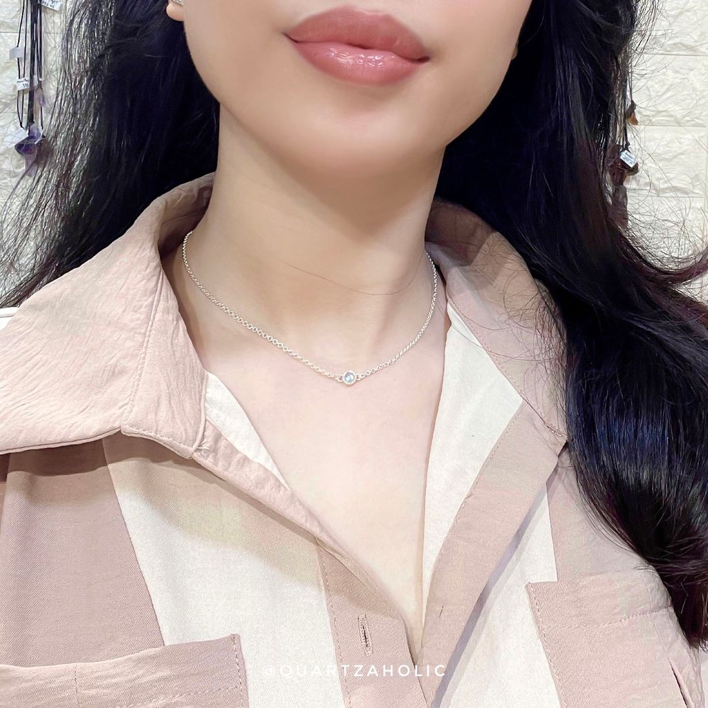 Dây Chuyền Freeset Choker Moonstone