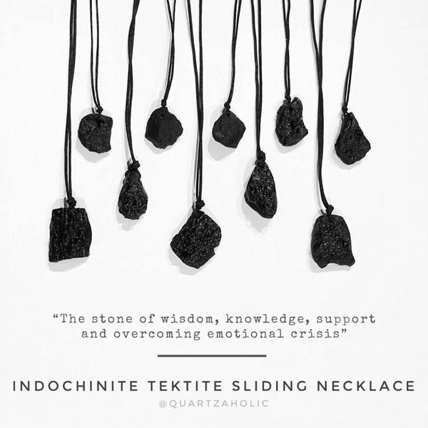  Dây Chuyền Sliding Indochinite Tektite 