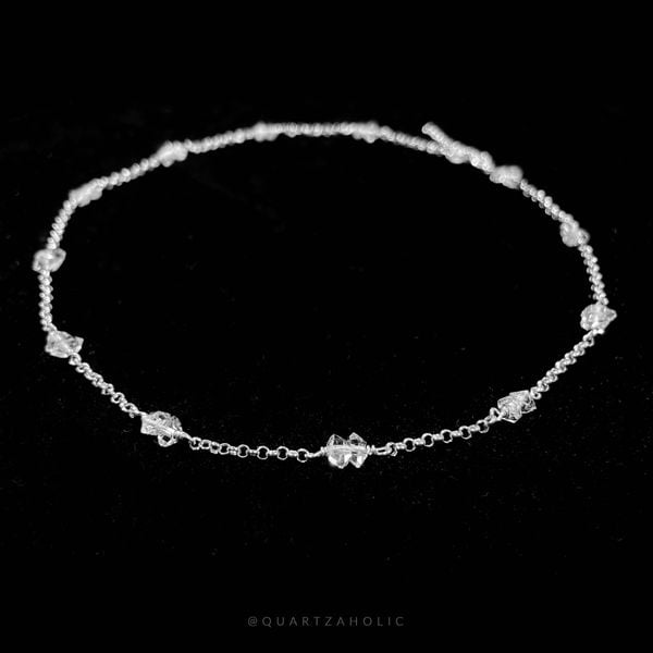  Dây Chuyền Pure Choker Herkimer Diamond 